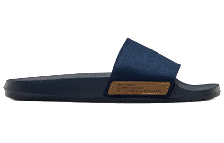 Under Armour Core Remix Canvas Slippers Blue 3022739-401