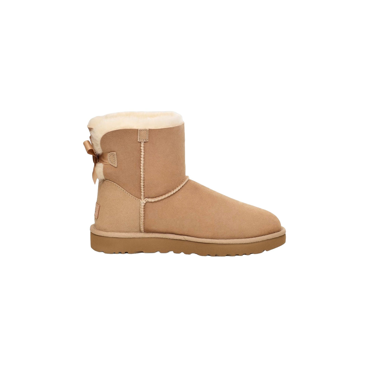 (WMNS) UGG Mini Bailey Bow II 'Sand' 1016501-SAN