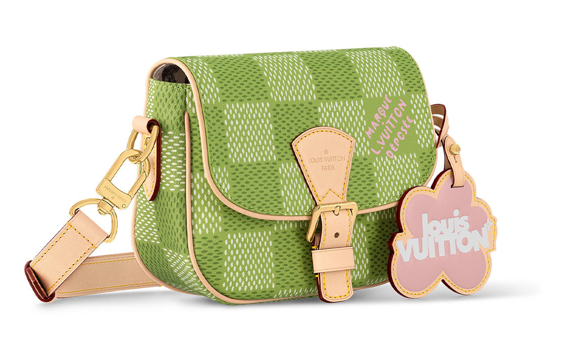 LOUIS VUITTON By Tyler The Creator Montsouris Messenger Green Damier Golf