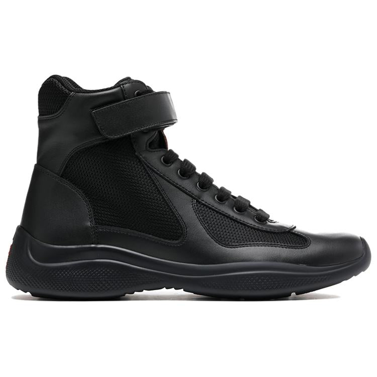 PRADA High-Top Casual Shoes Men's Black