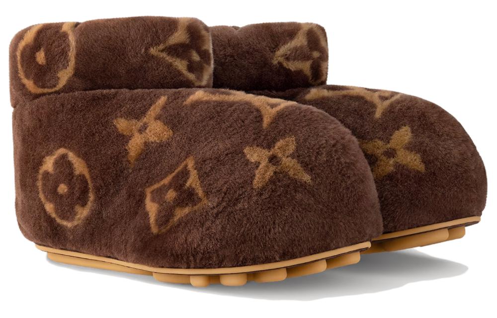 LOUIS VUITTON LV Footprint Low Boot Marron