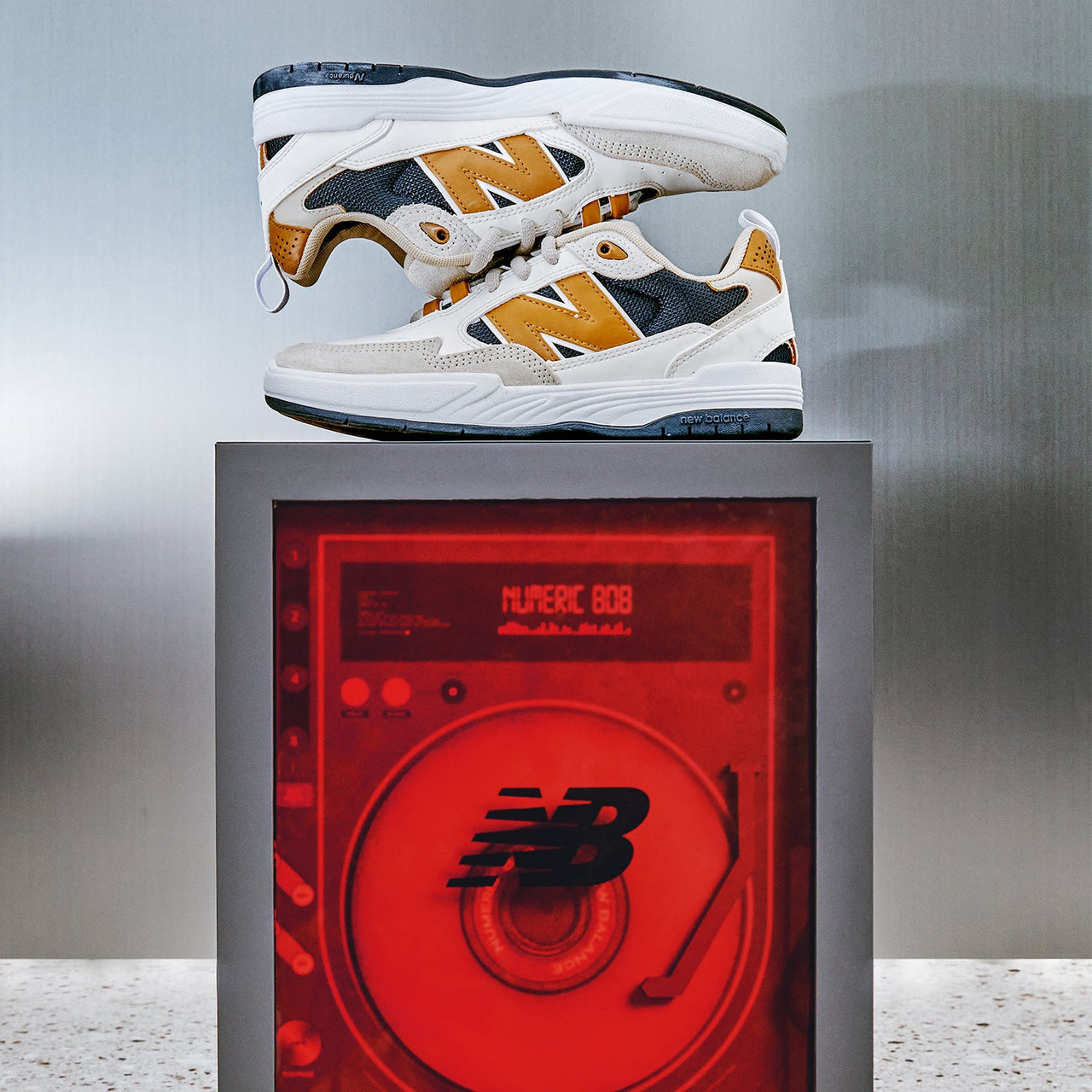 New Balance Numeric Tiago Lemos 808 'Brown Navy' NM808FCY