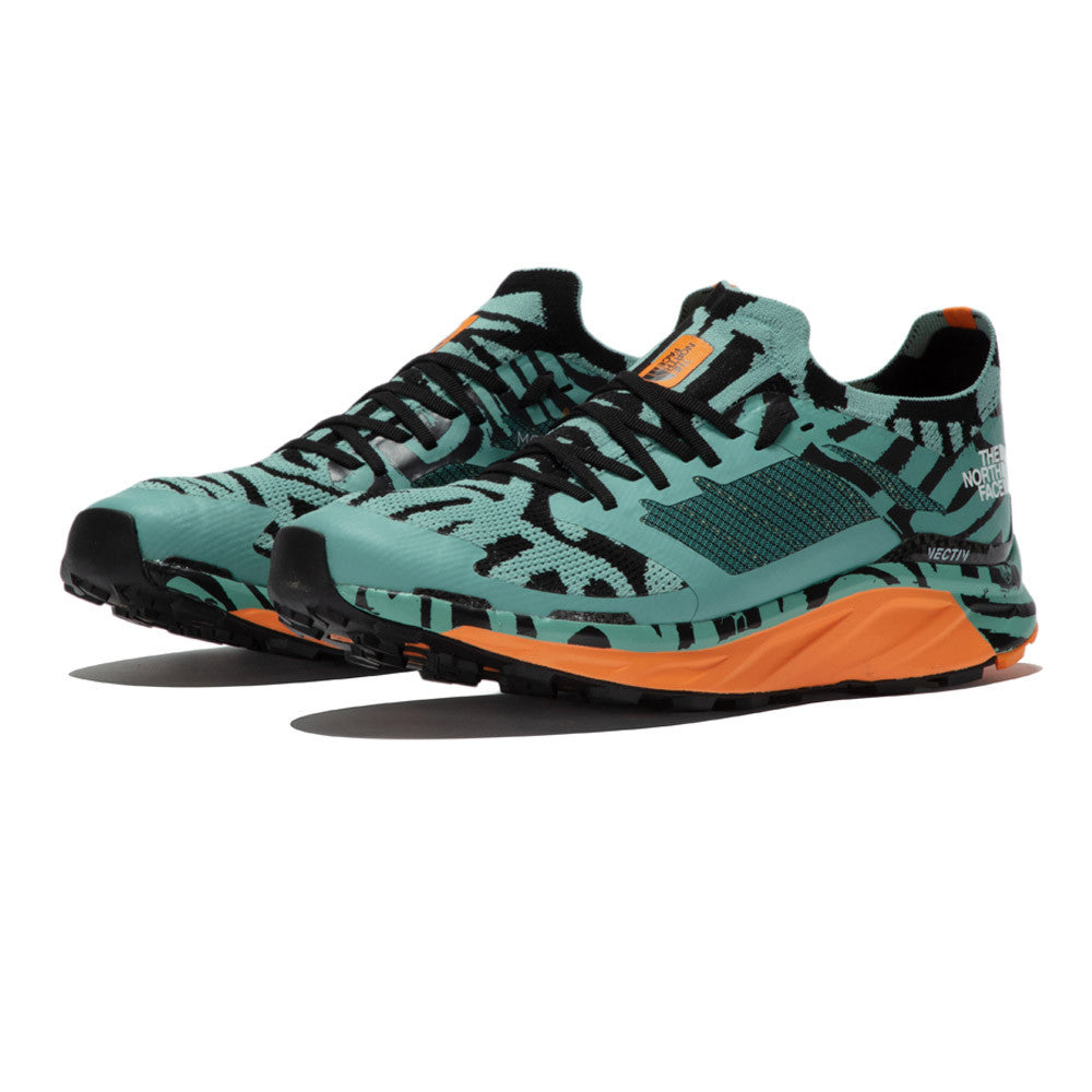 THE NORTH FACE Flight Vectiv X Elvira trail running shoes 'Wasabi Fernando Elvira Collab Print Tnf Black' NF0A7W5C-9ZM