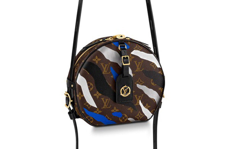 LOUIS VUITTON Lvxlol Boite Chapeau Souple Monogram Blue/Silver