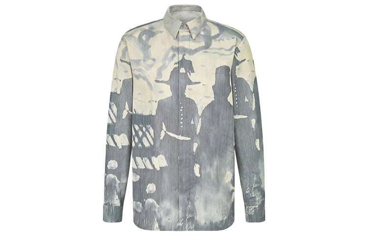 DIOR Quarterly New Products Shirts Men Gray