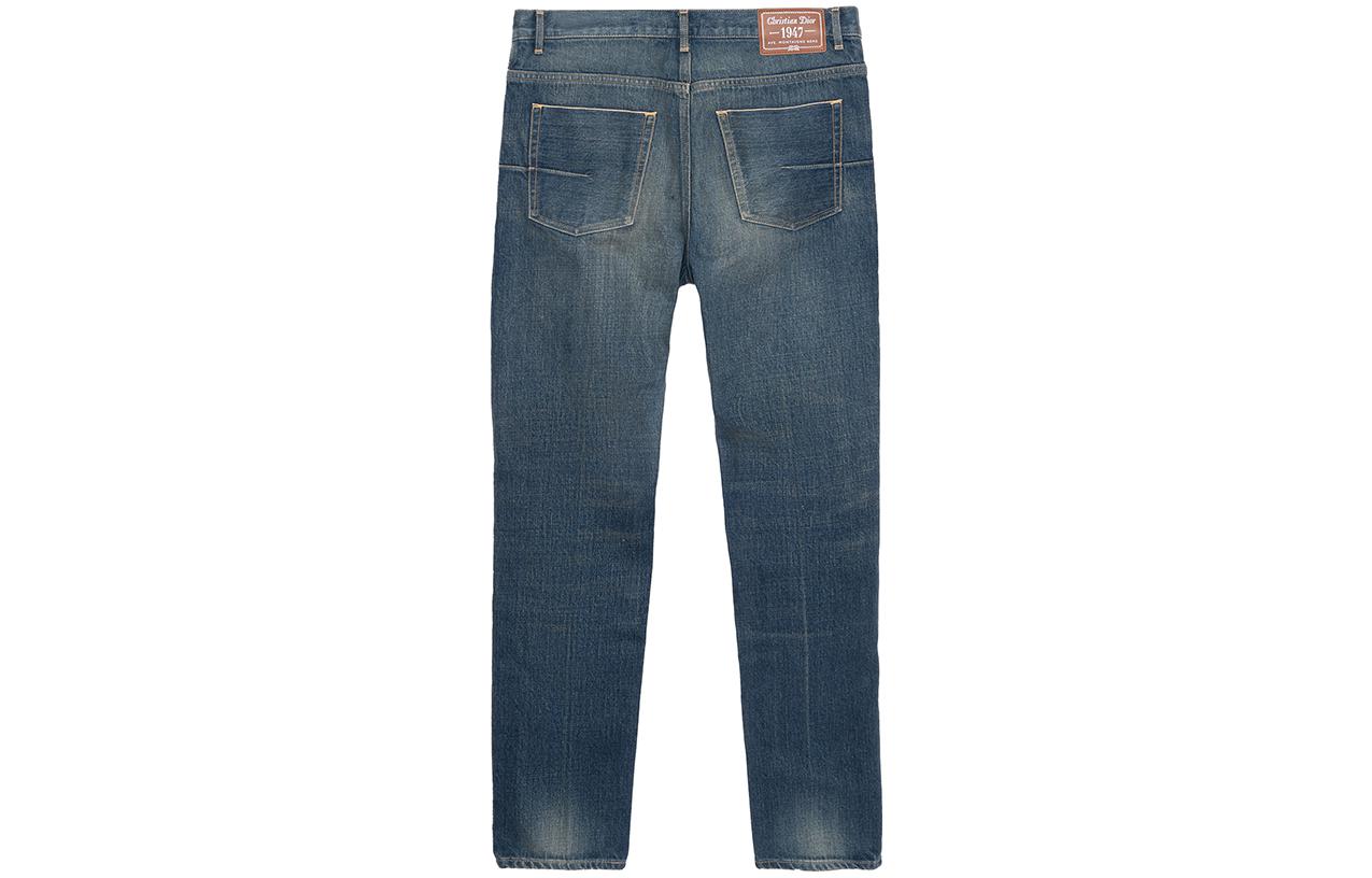 DIOR Dior Quarterly New Products Jeans Men's Blue