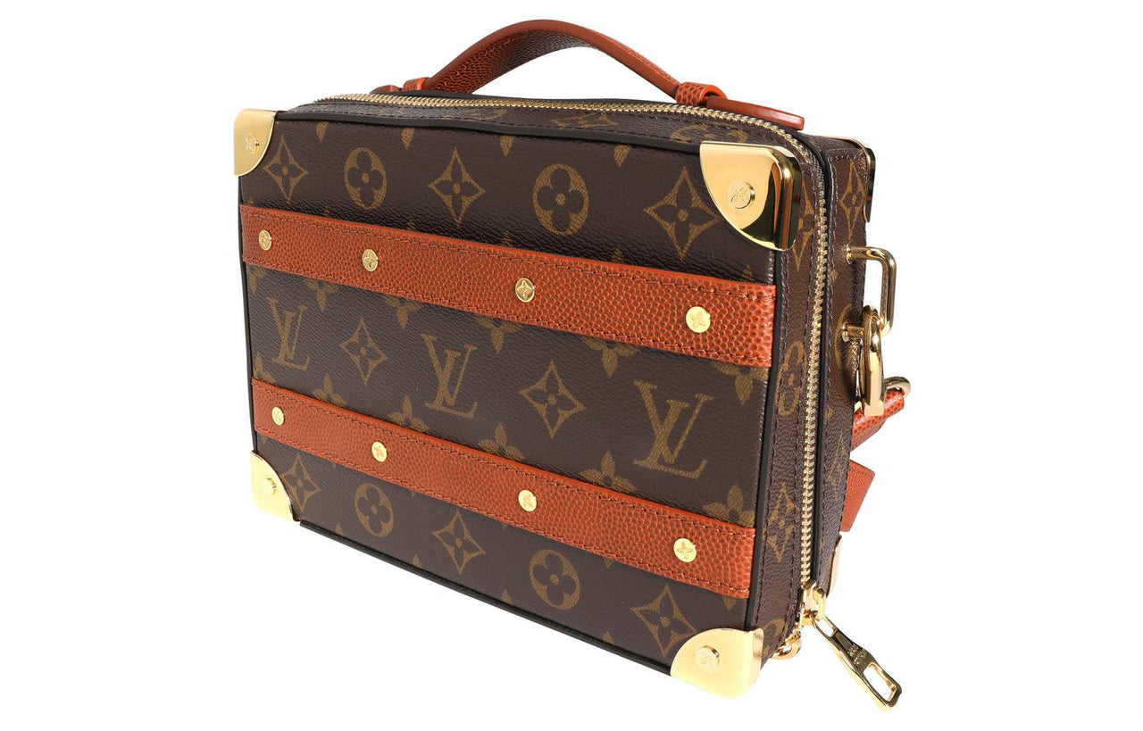 LOUIS VUITTON X Nba Legacy Handle Trunk Monogram Brown