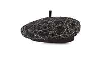 DIOR Cotton, Acrylic, Polyamide Berets Women's Black