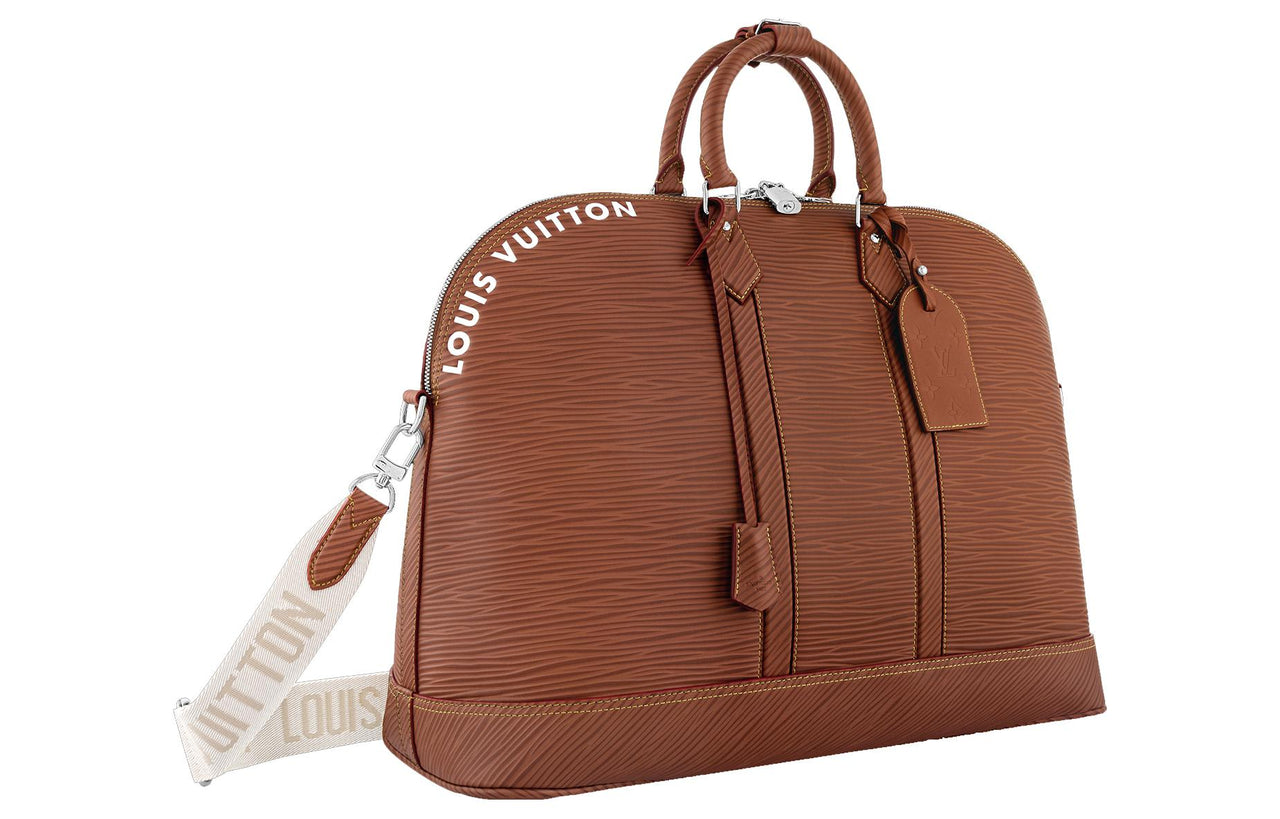 LOUIS VUITTON Alma Travel Gm Cognac