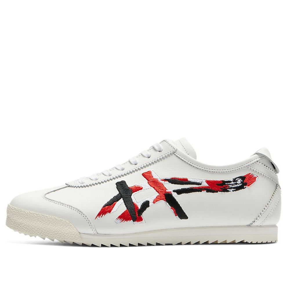 (WMNS) Onitsuka Tiger Mexico 66 Deluxe 'White Classic Red' 1182A625-100