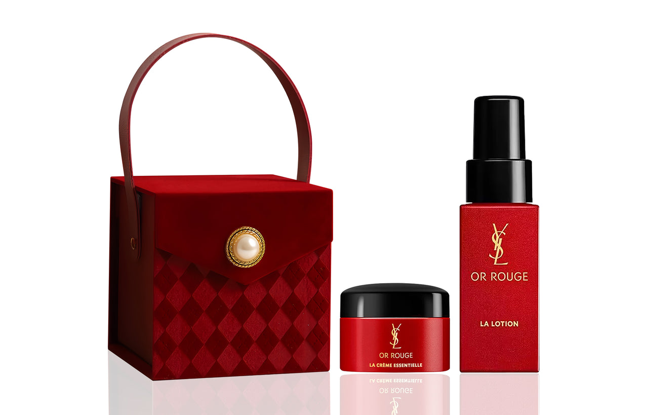 SAINT LAURENT Tibetan Gold Luxury Softening Lotion Skincare Sets Tightening, Moisturizing, And Hydrating 30ml+7ml