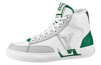 LOUIS VUITTON Charlie Ankle Sneakers 'Grey Green' Women's