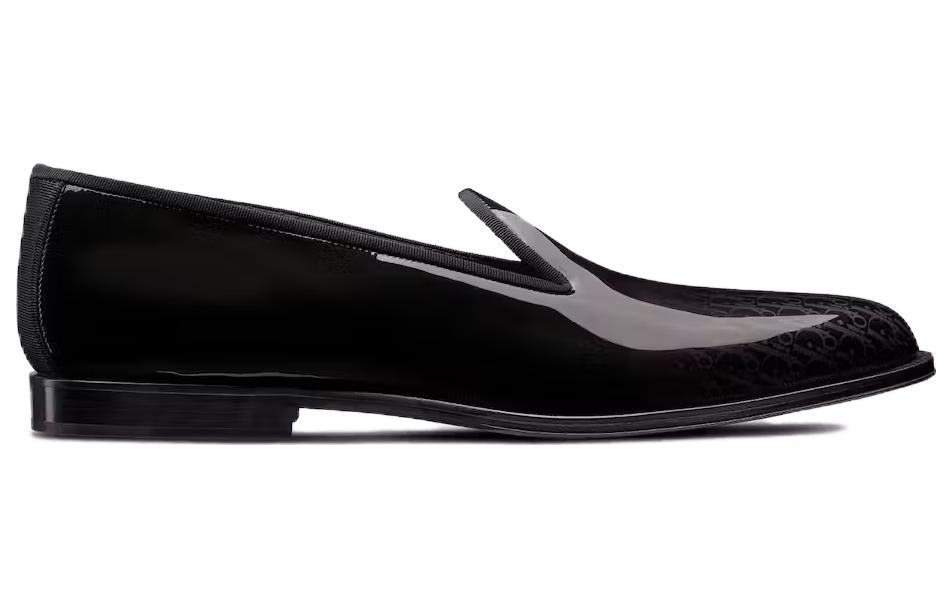 DIOR Dior Timeless Loafers Casual Shoes Men's Black