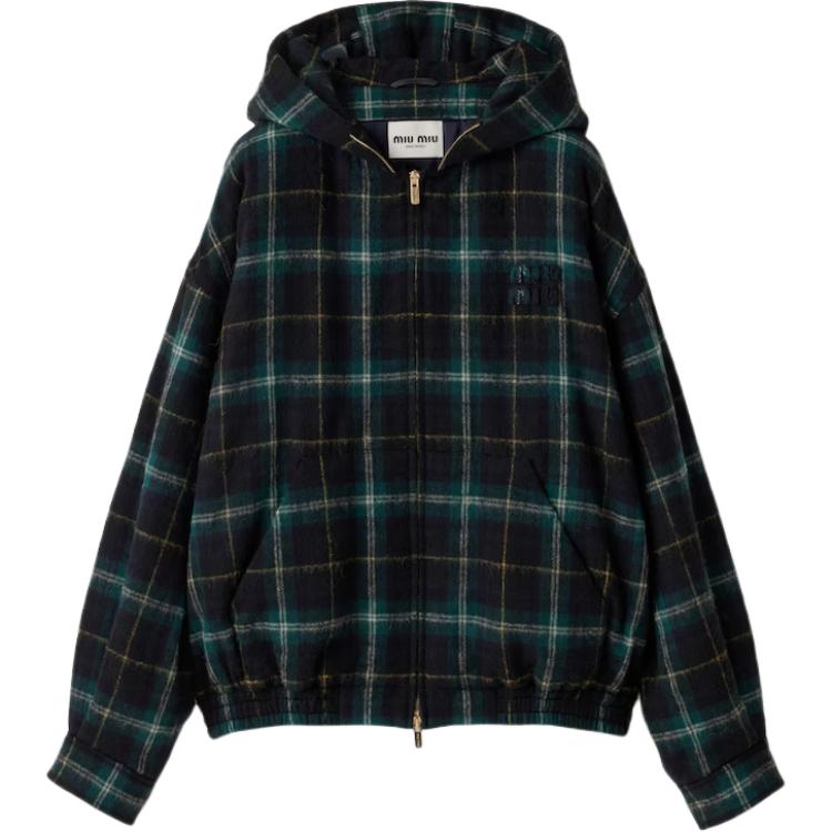 MIU MIU Jackets & Coats Women's Blue