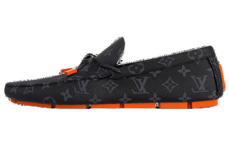 LOUIS VUITTON Driver Casual Shoes Men's Black