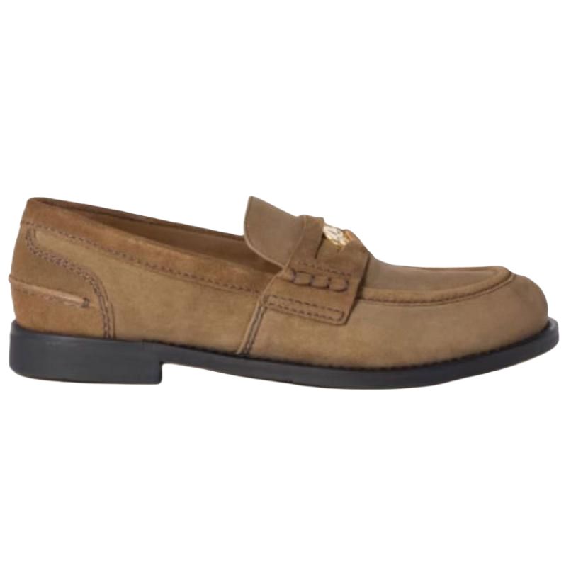 MIU MIU Loafers Women's Sand Yellow