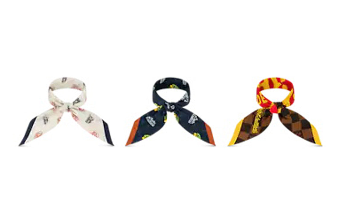 LOUIS VUITTON X Nigo Lv Made Bandana Set