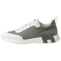 HERMES Bouncing Low-Top Casual Shoes Men's Green