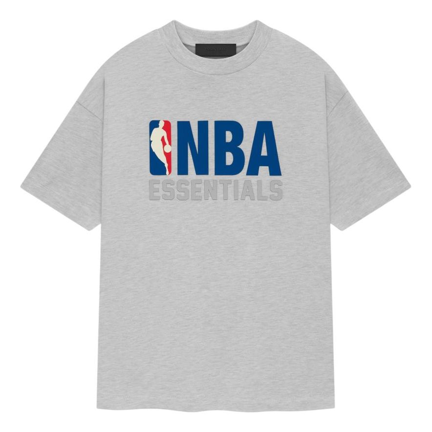 Fear of God Essentials x NBA T-Shirt 'Light Heather' 125AL244000F
