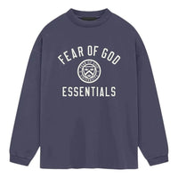 Fear of God Essentials FW24 Jersey Long Sleeve T-shirt 'Marine' 125HO244204F