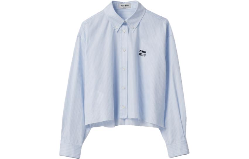 MIU MIU Shirts Women's Blue