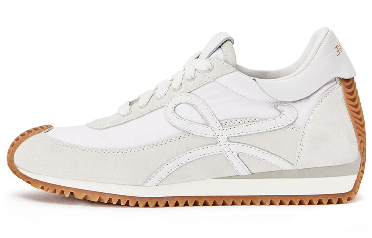 LOEWE Flow Runner Low White Light Grey Gum