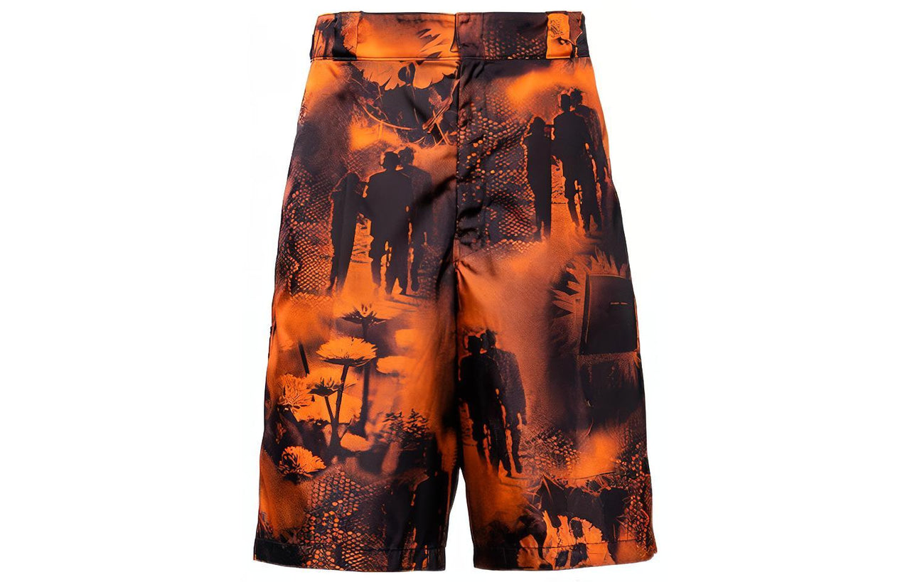 PRADA Casual Shorts Men Orange