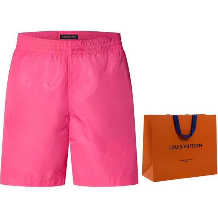 LOUIS VUITTON FW23 Casual Shorts Men's Pink
