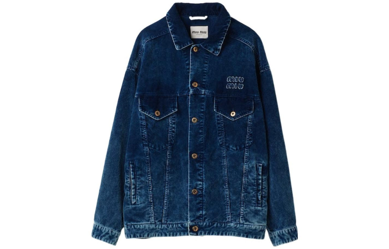 MIU MIU Denim Jacket Women's Indigo