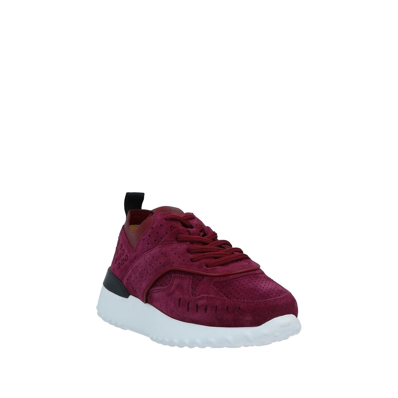 Tod's Fondo Sportivo 80A Allacciata Sneakers in Burgundy