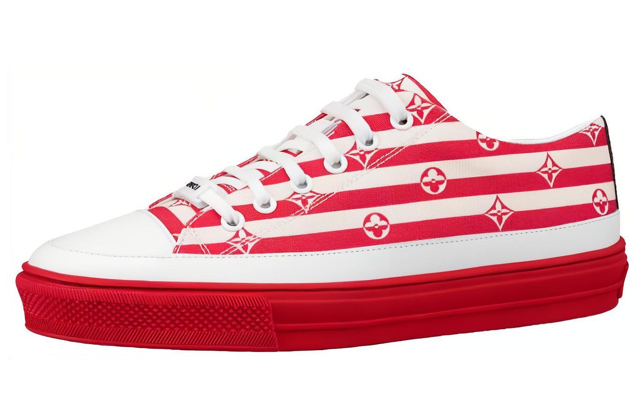 LOUIS VUITTON Stellar Sneakers 'White Red' Women's