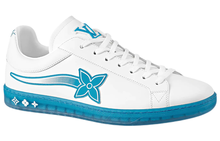 LOUIS VUITTON Luxembourg Samothrace Trainers 'White Blue'