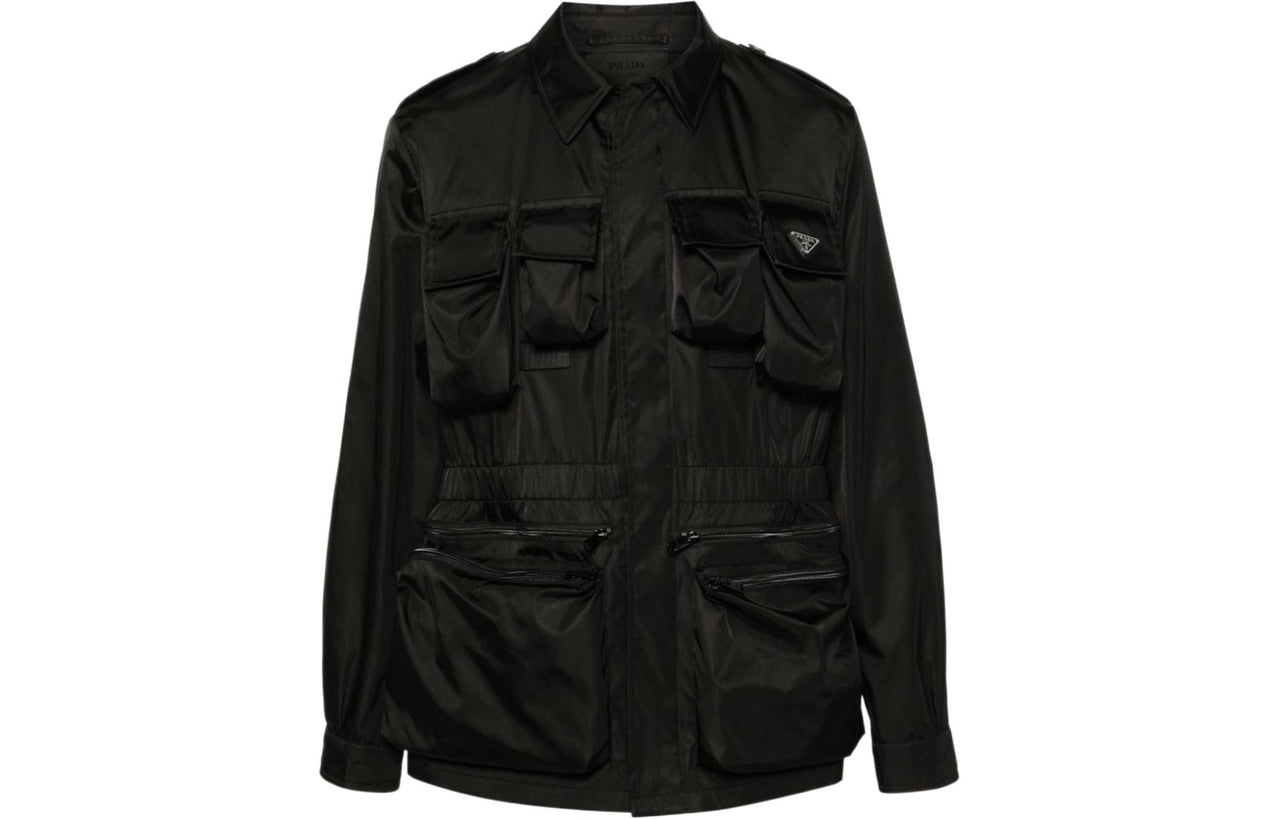 PRADA Long-Sleeved Pocket-Detailed Jacket