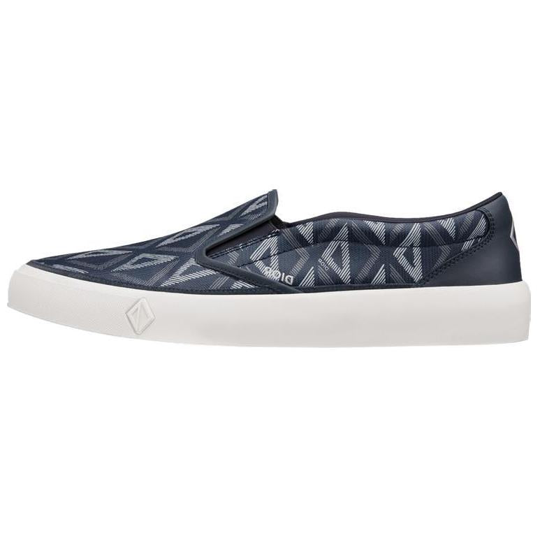 DIOR B101 Slip On Navy Blue Cd Diamond Canvas