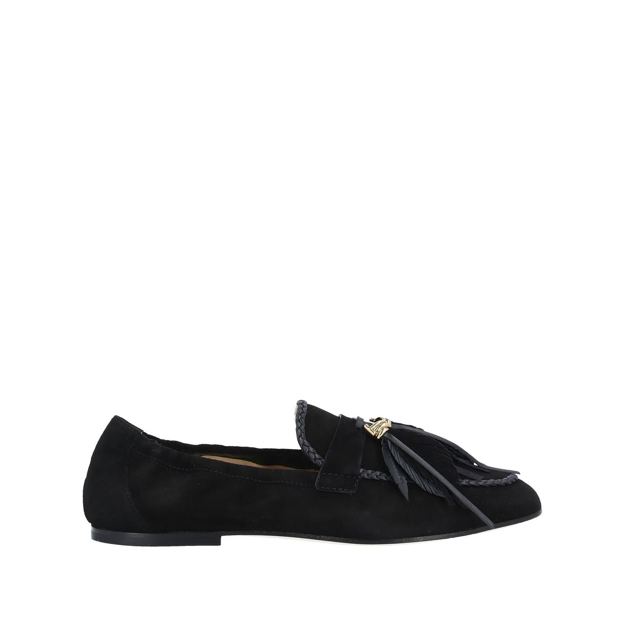 Tod's Tassel Design Suede Loafers