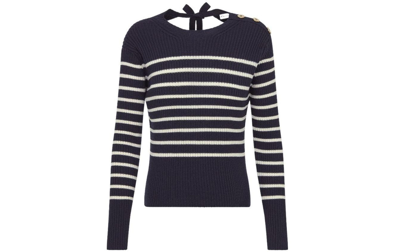DIOR FW23 Sweater Women's Marine Blue