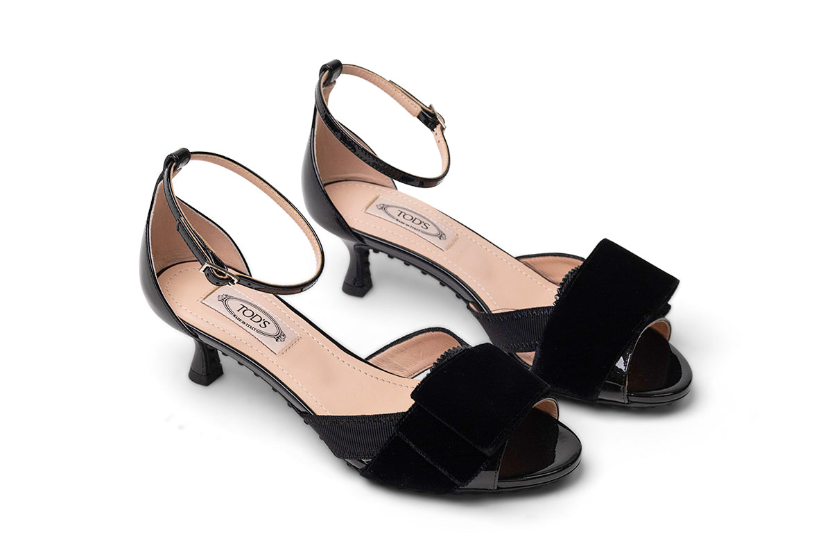 Tod's Leather Heeled Sandals