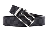 LOUIS VUITTON Pont Neuf Belt Damier Graphite 35 Mm