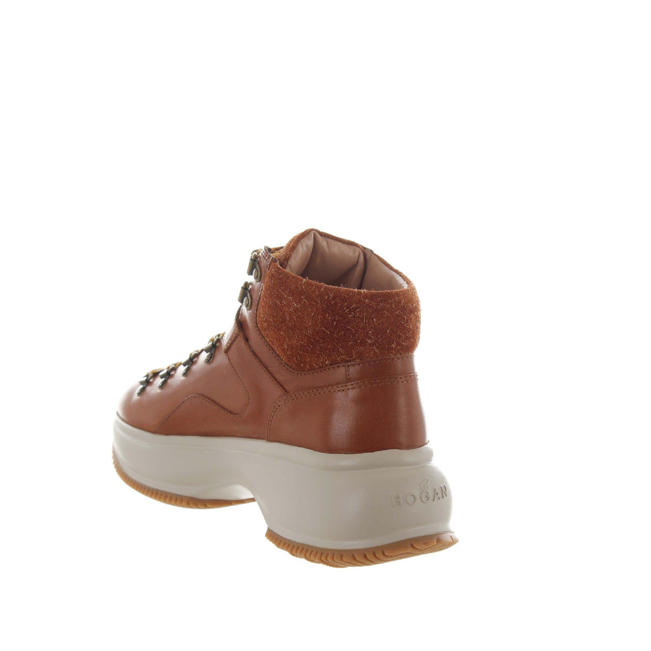 Hogan Maxi I Active Ankles Boots in Brown