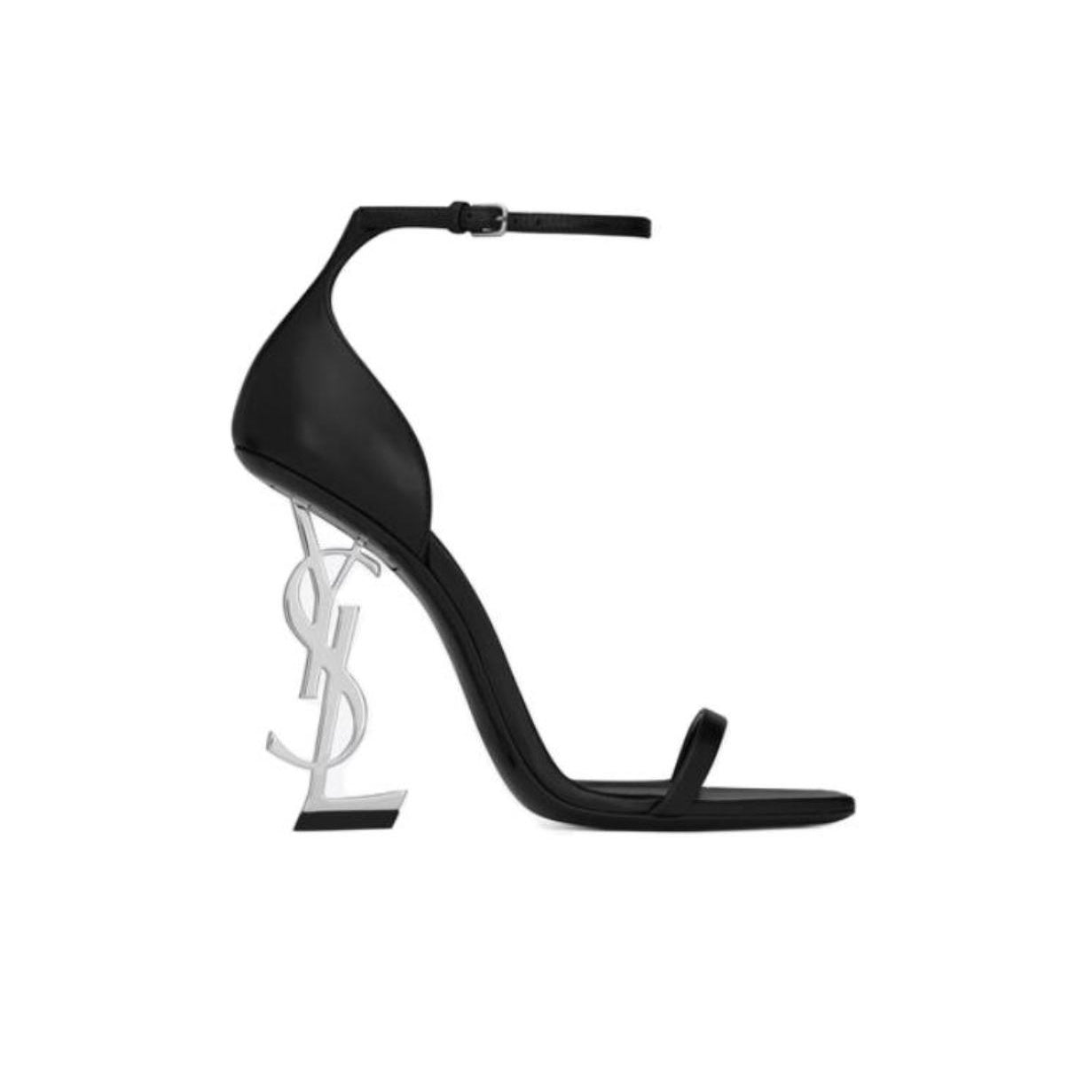 SAINT LAURENT Opyum Ankle Strap Sandals Women's