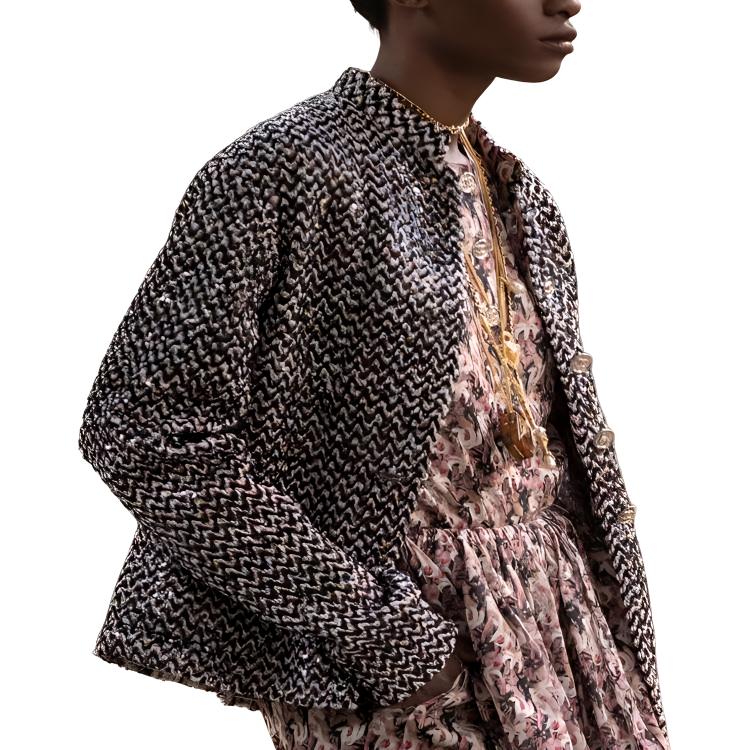 CHANEL 23 Spring Summer New Arrivals Jackets & Coats Women's Black