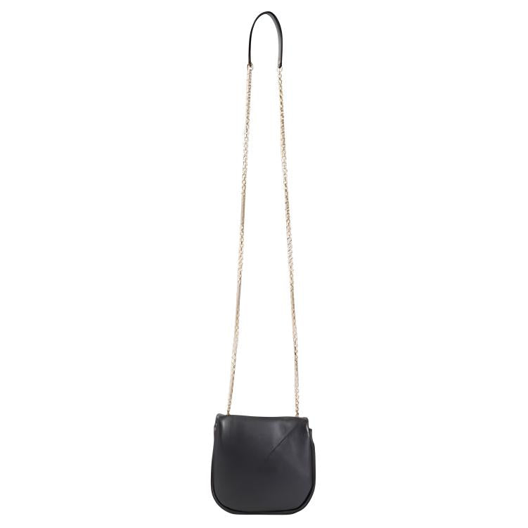 SAINT LAURENT Lambskin Crossbody Bag, Shoulder Bag Women's Black