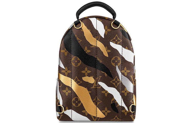 LOUIS VUITTON Lvxlol Palm Springs Monogram Mini Gold/Silver