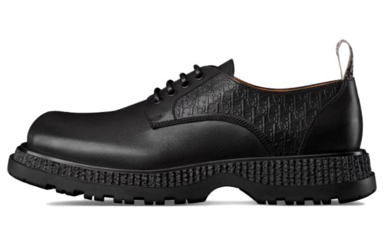 DIOR Buffalo Derby 'DIOR Oblique Debossed - Black'