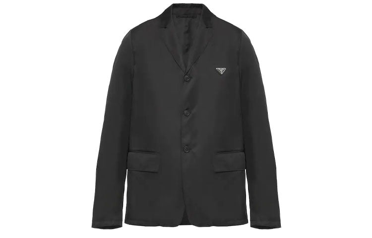 PRADA SS21 Business Suit Coat Men's Black