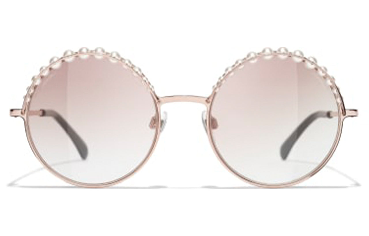 CHANEL Sunglasses Women's Pink