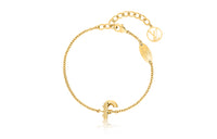 LOUIS VUITTON Lv & Me Bracelet Letter F