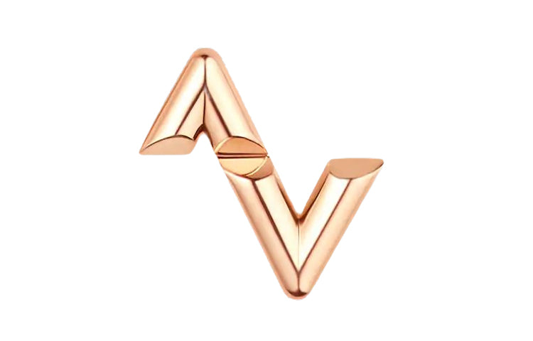 LOUIS VUITTON Lv Volt Upside Down Stud Pink Gold - Per Unit