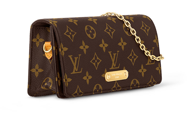 LOUIS VUITTON Wallet On Chain Lily