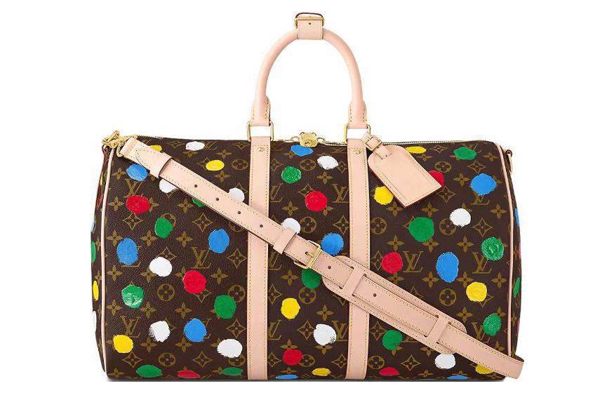 LOUIS VUITTON X Yayoi Kusama Keepall 45 Monogram Multicolor
